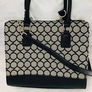 NINEWEST Black/White Purse